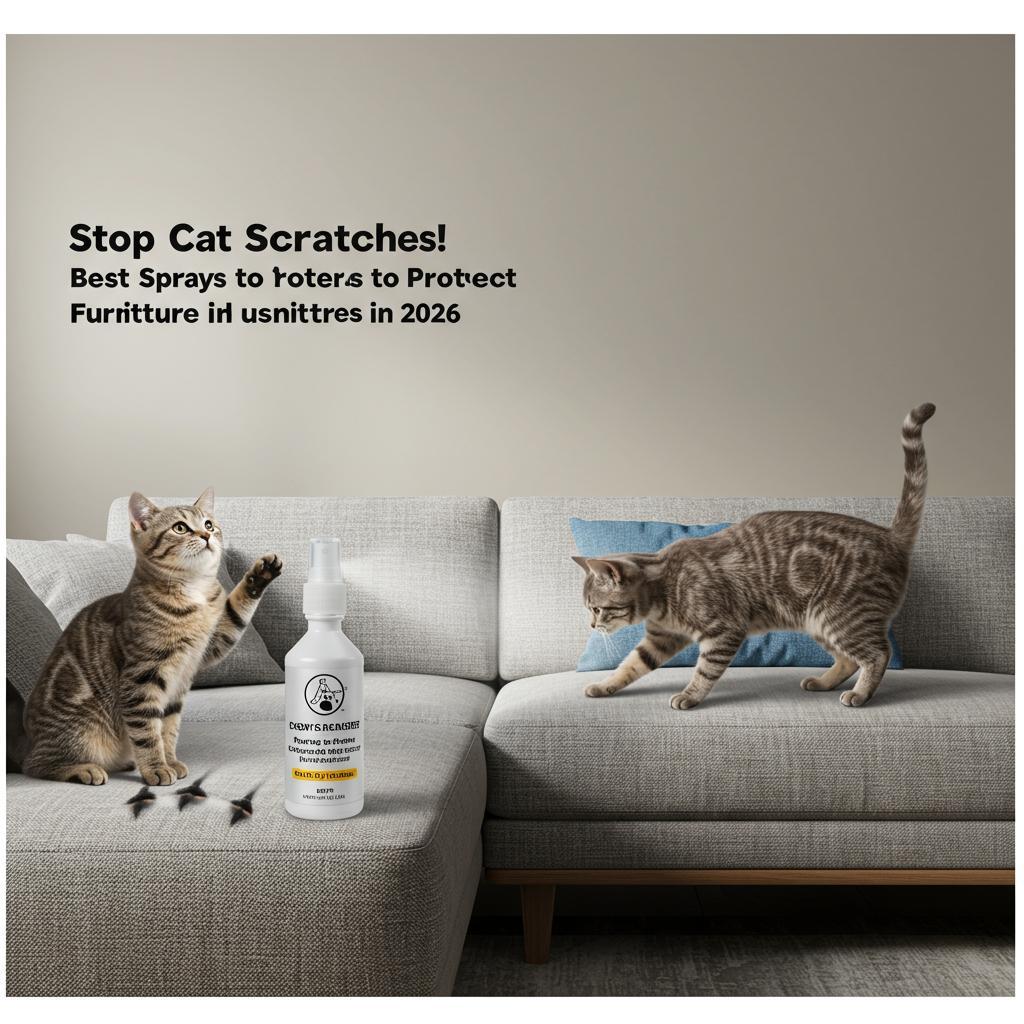 Stop Cat Scratches! Best Sprays to Protect Furniture in 2026
