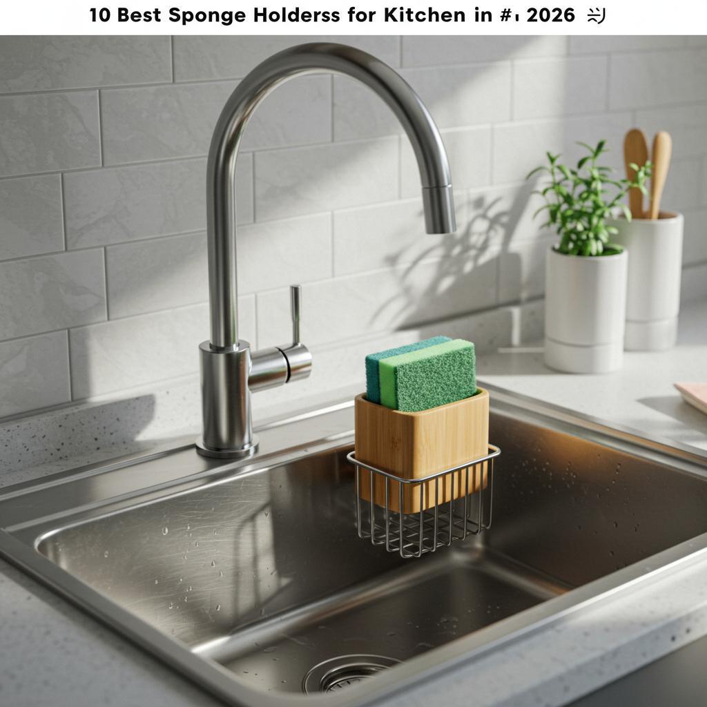 10 Best Sponge Holders for Kitchen in 2026: Keep Your Sink Clean & Stylish