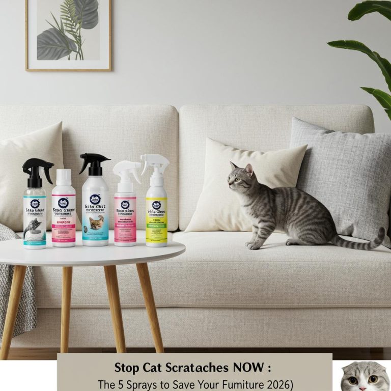 Stop Cat Scratches NOW: The 5 Best Sprays to Save Your Furniture (2026)