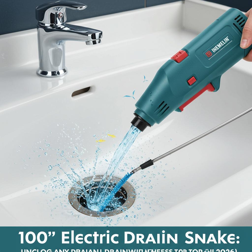 100′ Electric Drain Snake: Unclog Any Drain with These Top Picks [2026]