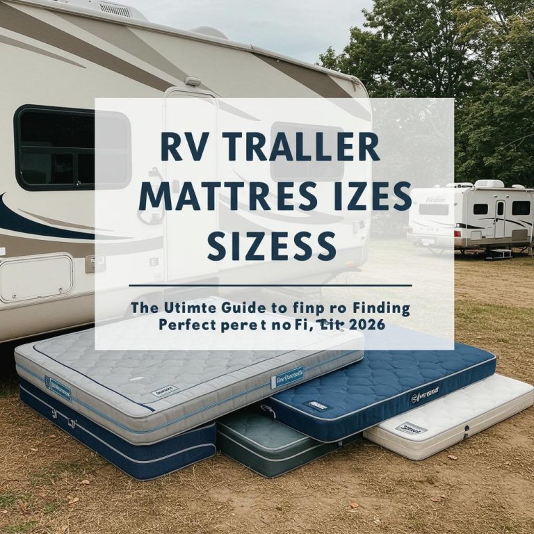 RV Trailer Mattress Sizes: The Ultimate Guide to Finding the Perfect Fit (2026)