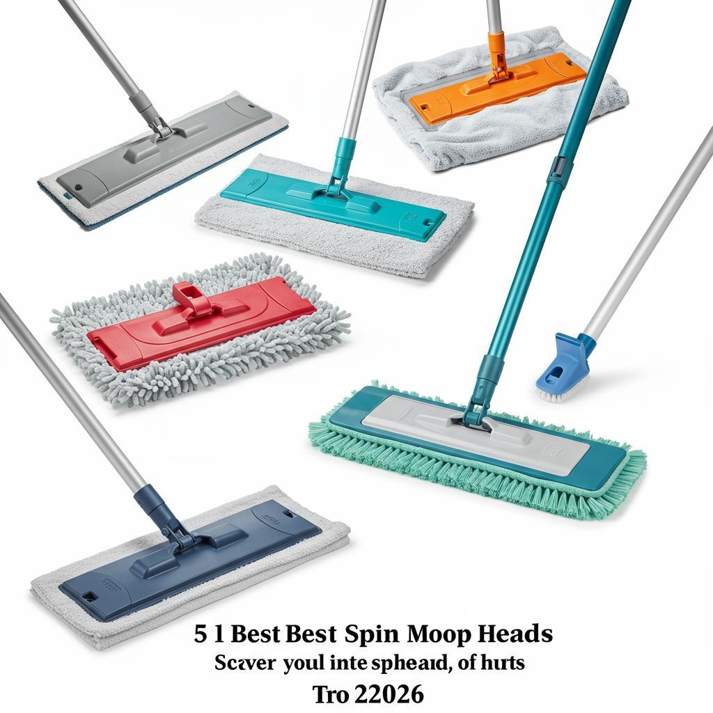 5 Best Spin Mop Heads of 2026 (Tested & Compared)