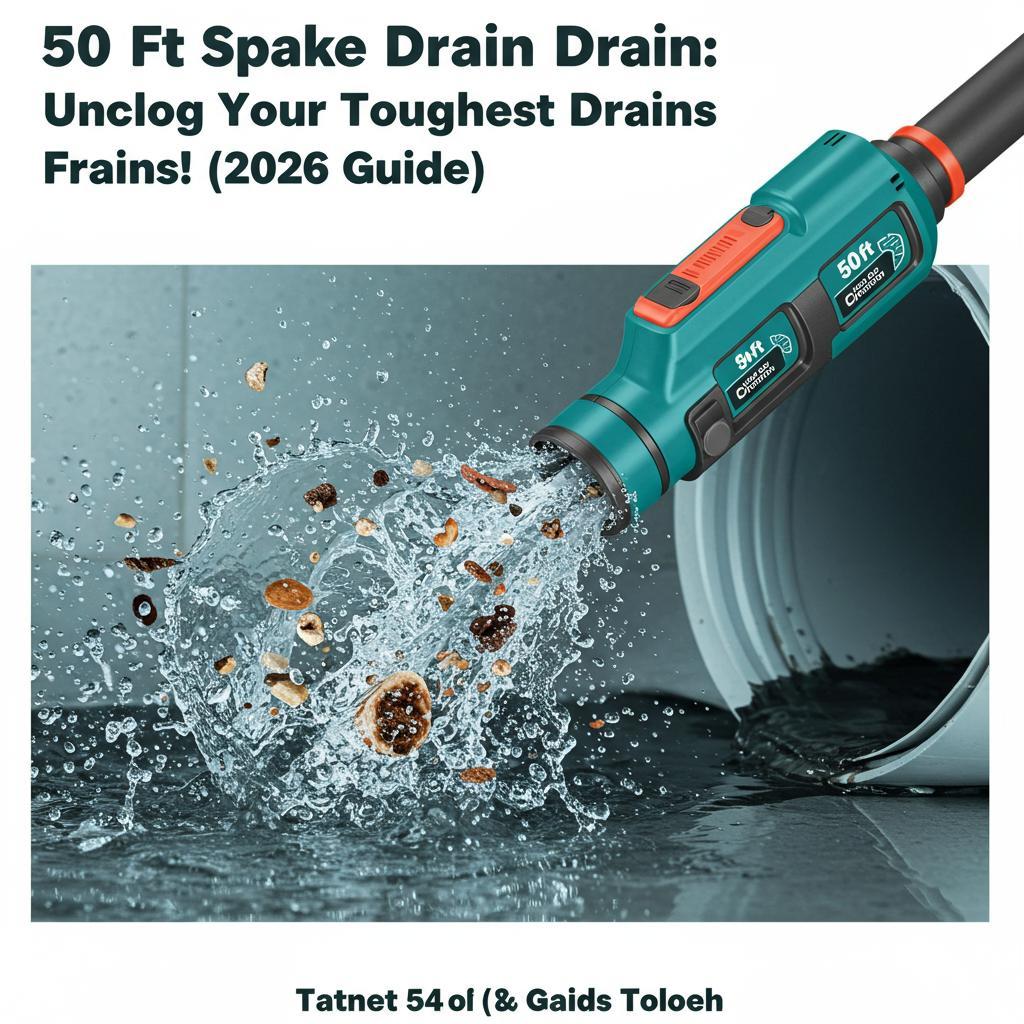 50 ft Snake Drain: Unclog Your Toughest Drains Fast! [2026 Guide]
