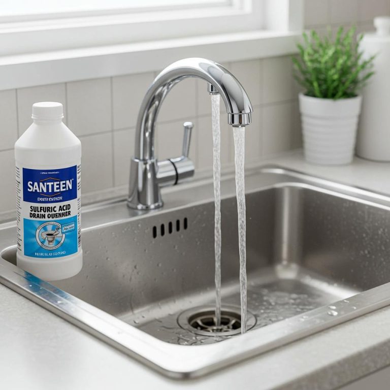 Santeen Sulfuric Acid Drain Opener: Will It REALLY Clear Your Drain? [2024 Review]