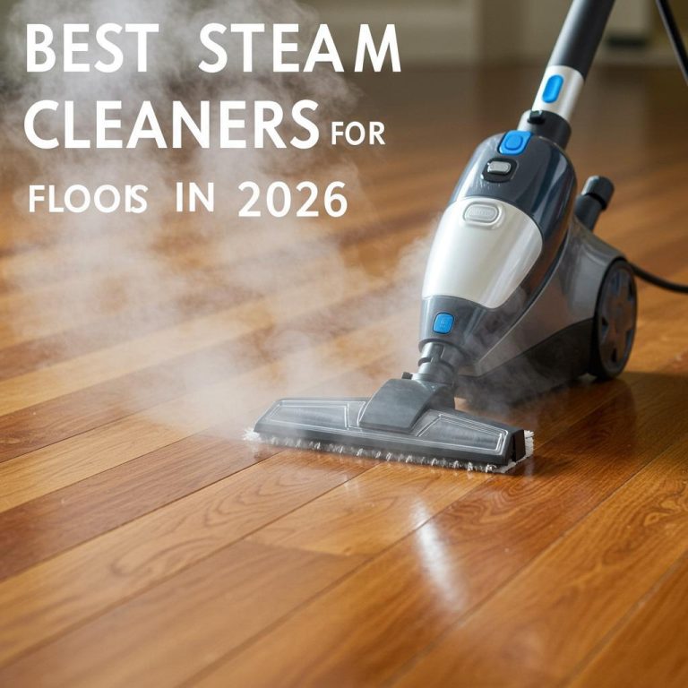 7 Best Steam Cleaners for Hardwood Floors in 2026 (Safe & Effective)