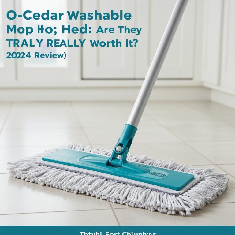 O-Cedar Washable Mop Head: Are They REALLY Worth It? (2024 Review)