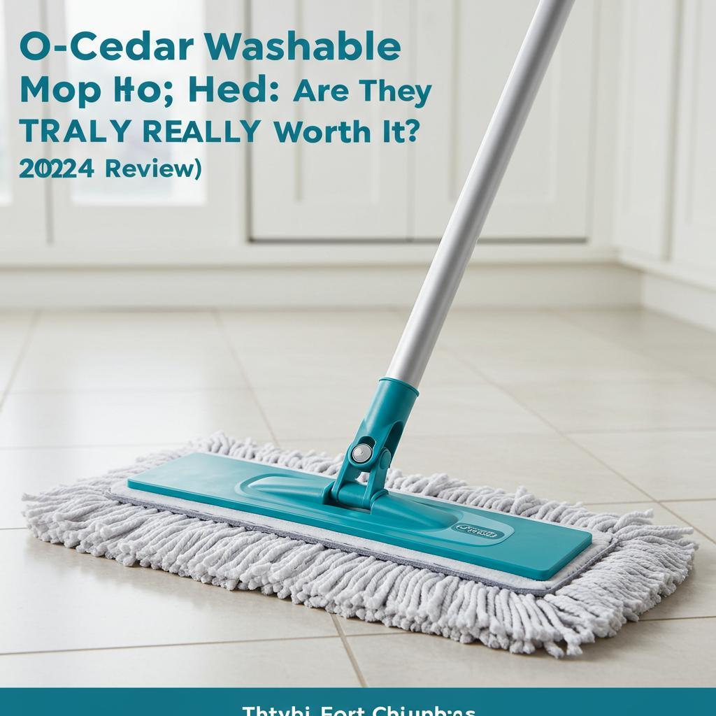 O-Cedar Washable Mop Head: Are They REALLY Worth It? (2024 Review)