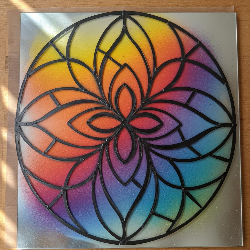 Stained Glass Spray Paint: Create Stunning Faux Stained Glass at Home