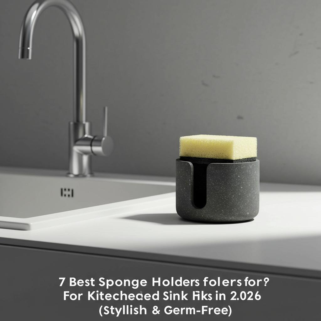 7 Best Sponge Holders for Kitchen Sinks in 2026 (Stylish & Germ-Free)