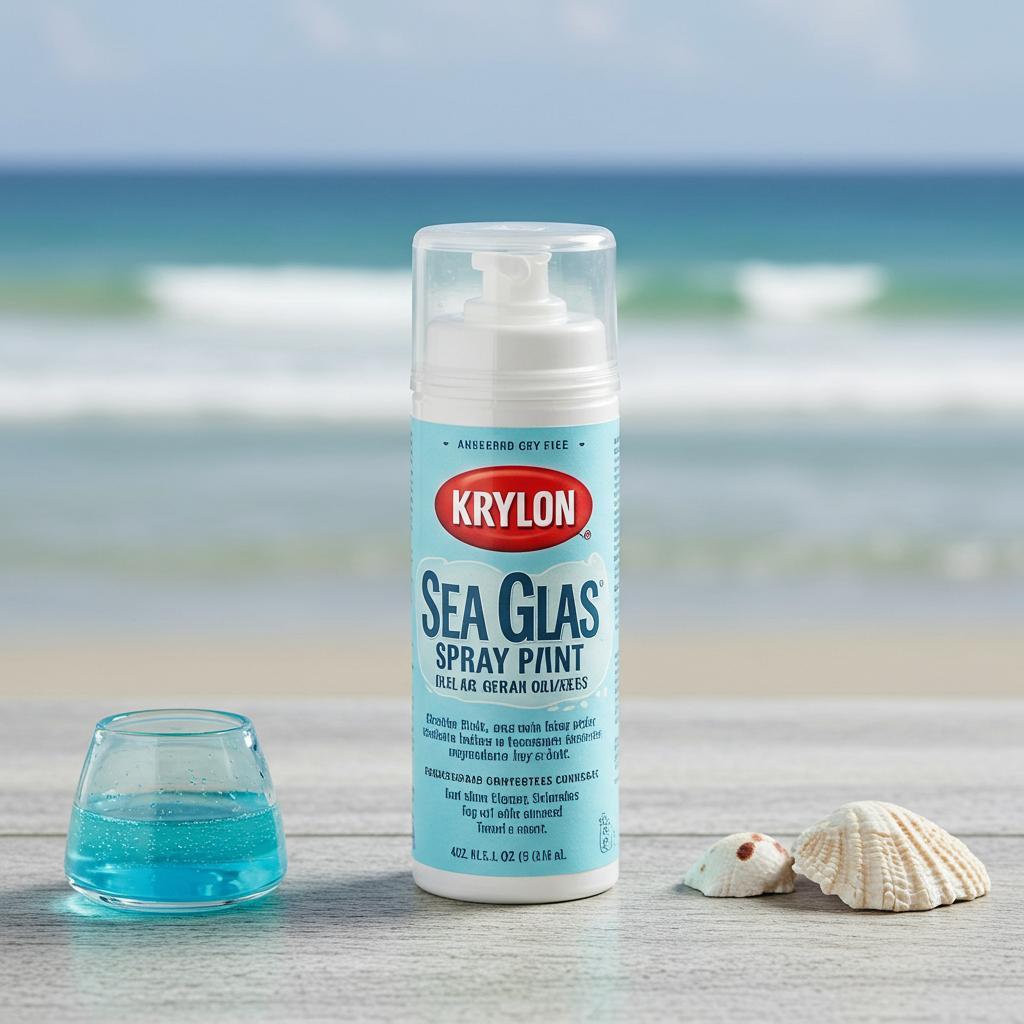 Krylon Sea Glass Spray Paint: Achieve a Stunning Beachy Finish at Home