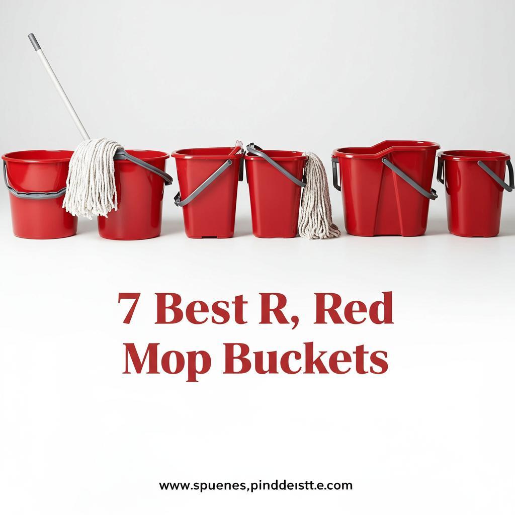 7 Best Red Mop Buckets of 2026: Color-Coded Cleaning Guide