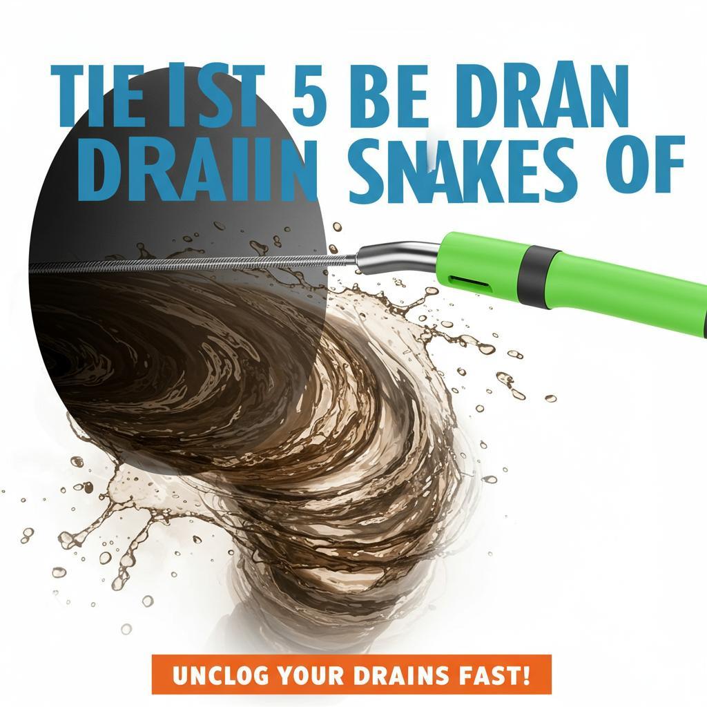 The 5 Best Drain Snakes of 2026 (Unclog Your Drains Fast!)