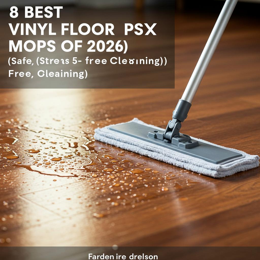 8 Best Vinyl Floor Mops of 2026 (Safe, Streak-Free Cleaning)
