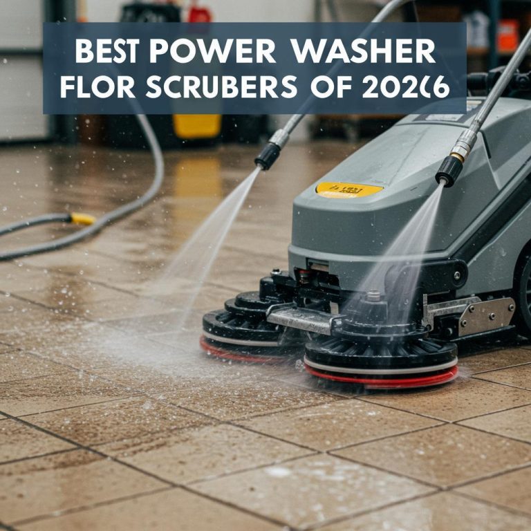 7 Best Power Washer Floor Scrubbers of 2026 (Tested & Reviewed)