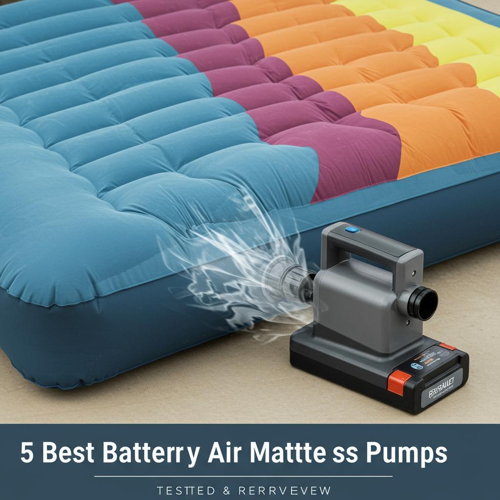 5 Best Battery-Operated Air Mattress Pumps of 2026 (Tested & Reviewed)