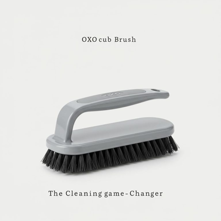 OXO Scrub Brush: Why This Simple Tool Is a Cleaning Game-Changer