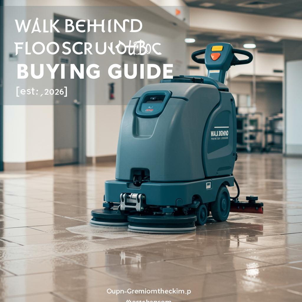 Walk Behind Floor Scrubber Buying Guide: Top Brands, Features & Pricing [2026]