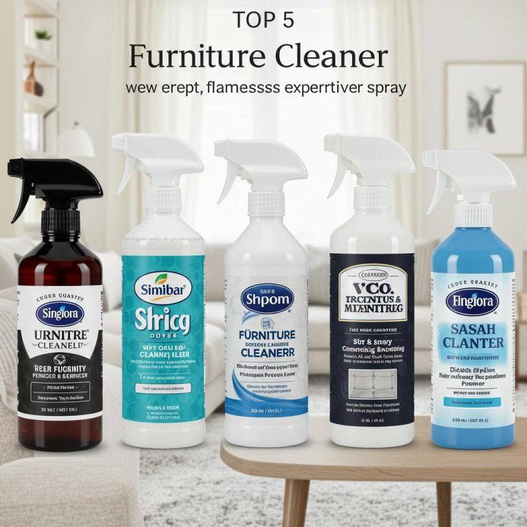 Furniture Cleaner Spray: Top 5 Picks for 2026 (Tested & Reviewed)