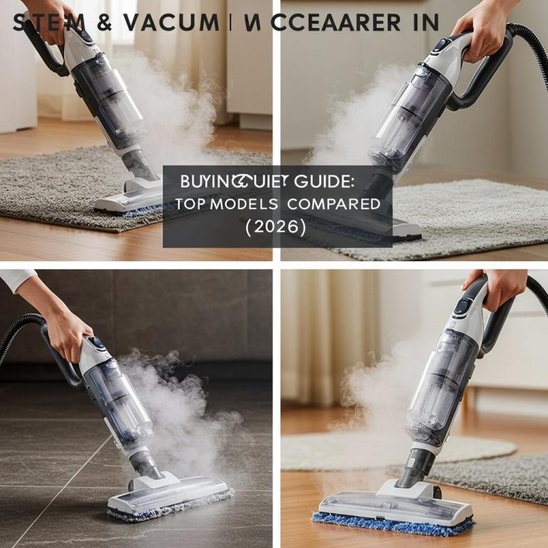Steam & Vacuum Cleaner Buying Guide: Top Models Compared (2026)
