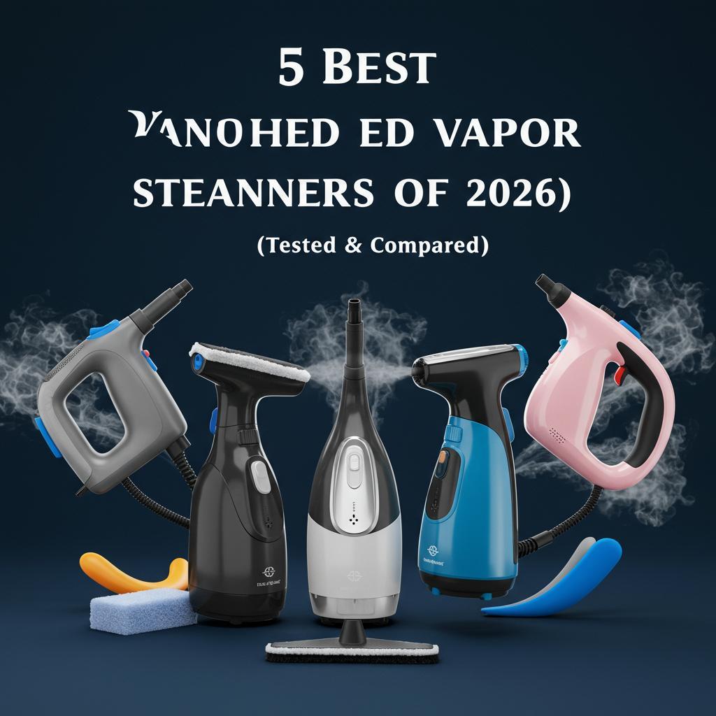 5 Best Handheld Vapor Steam Cleaners of 2026 (Tested & Compared)