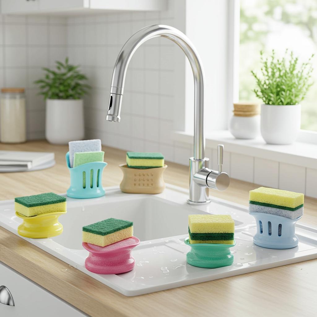 7 Best Kitchen Sink Sponge Holders of 2026 (Water-Tested!)
