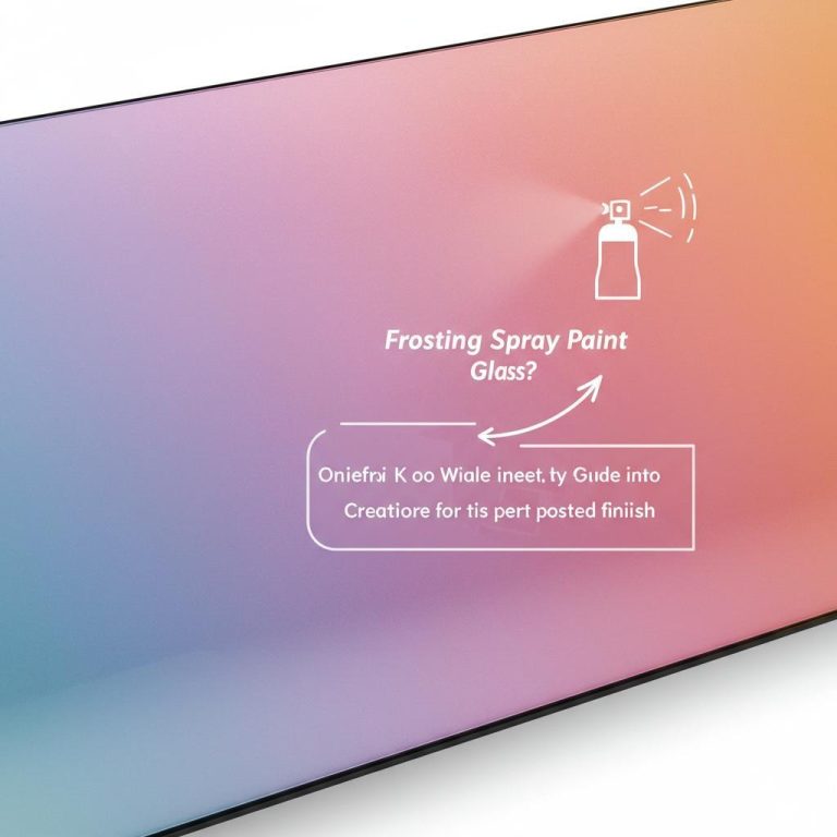 Frosting Spray Paint for Glass: The Foolproof Guide To a Perfect Finish [2026]