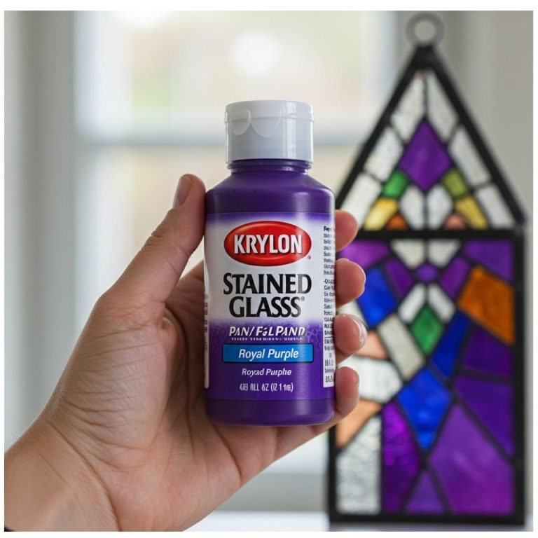 Krylon Stained Glass Paint: Create Stunning Projects With Royal Purple!