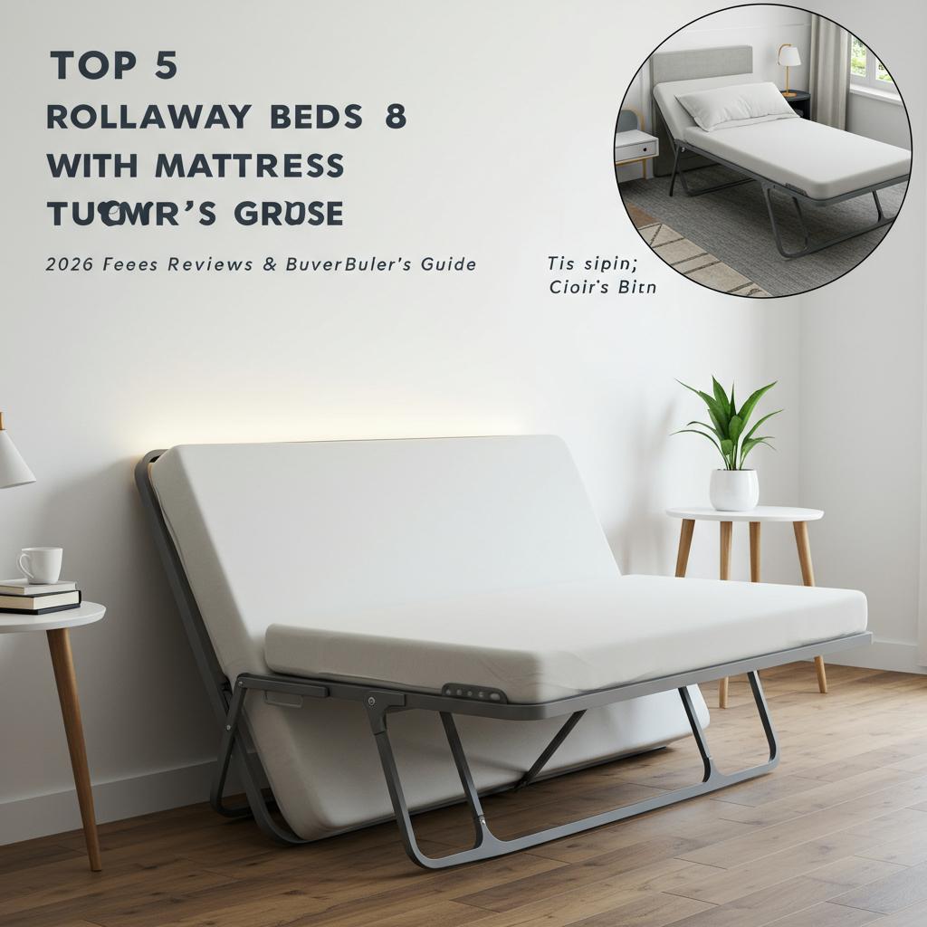 Top 5 Rollaway Beds with Mattress: 2026 Reviews & Buyer’s Guide