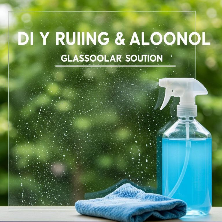 Rubbing Alcohol Glass Cleaner: The Surprisingly Simple DIY Solution
