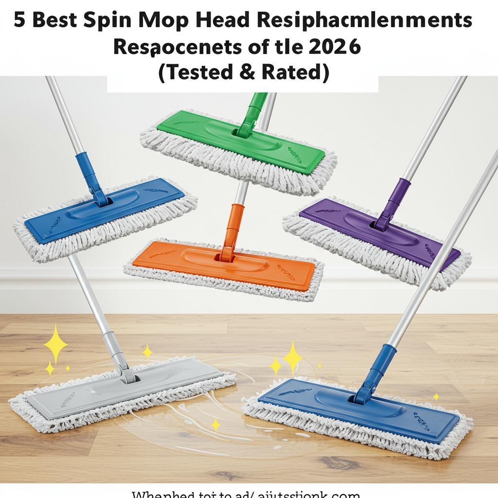 5 Best Spin Mop Head Replacements of 2026 (Tested & Rated)