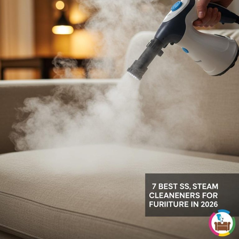 7 Best Steam Cleaners for Furniture in 2026 (Tested & Reviewed)