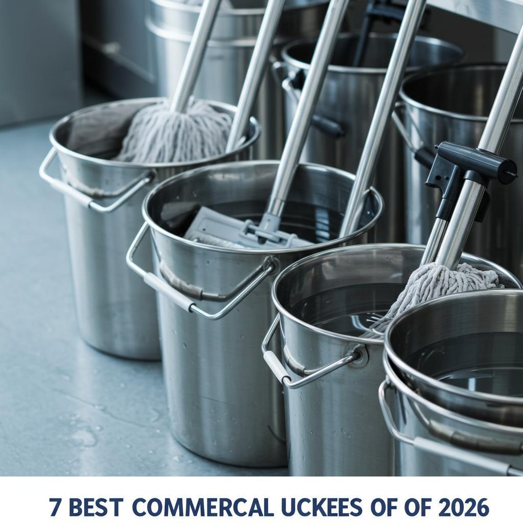 7 Best Commercial Mop Buckets of 2026: Built for Durability & Efficiency