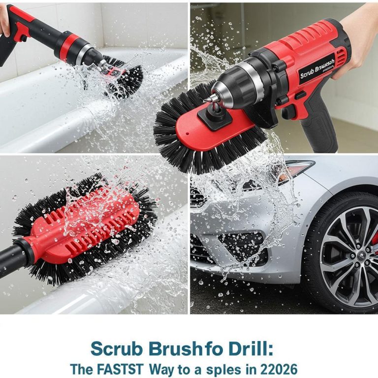 Scrub Brush for Drill: The FASTEST Way to a Spotless Clean in 2026