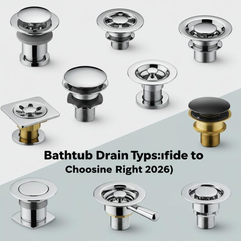 Bathtub Drain Types: The Ultimate Guide to Choosing the Right One (2026)
