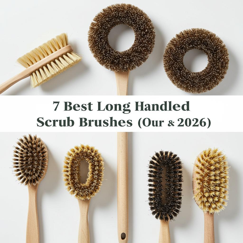 7 Best Long Handled Scrub Brushes of 2026 (Our Top Picks!)