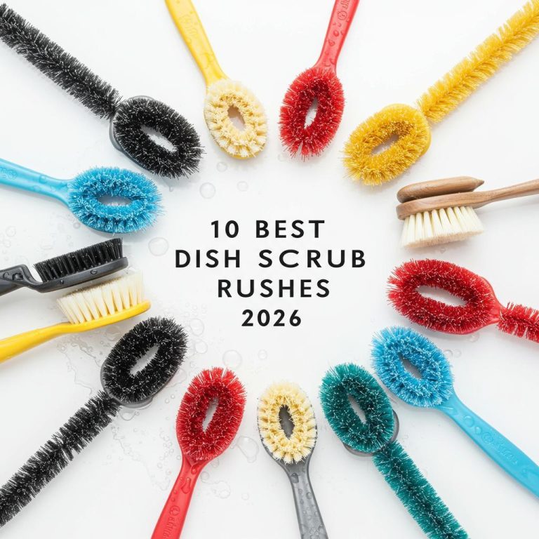10 Best Dish Scrub Brushes of 2026 (For Sparkling Clean Dishes)
