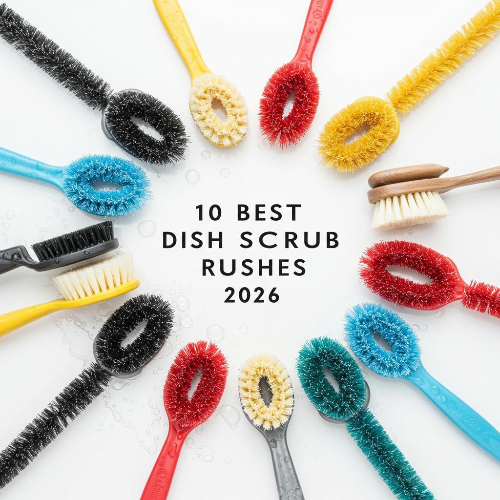 10 Best Dish Scrub Brushes of 2026 (For Sparkling Clean Dishes)