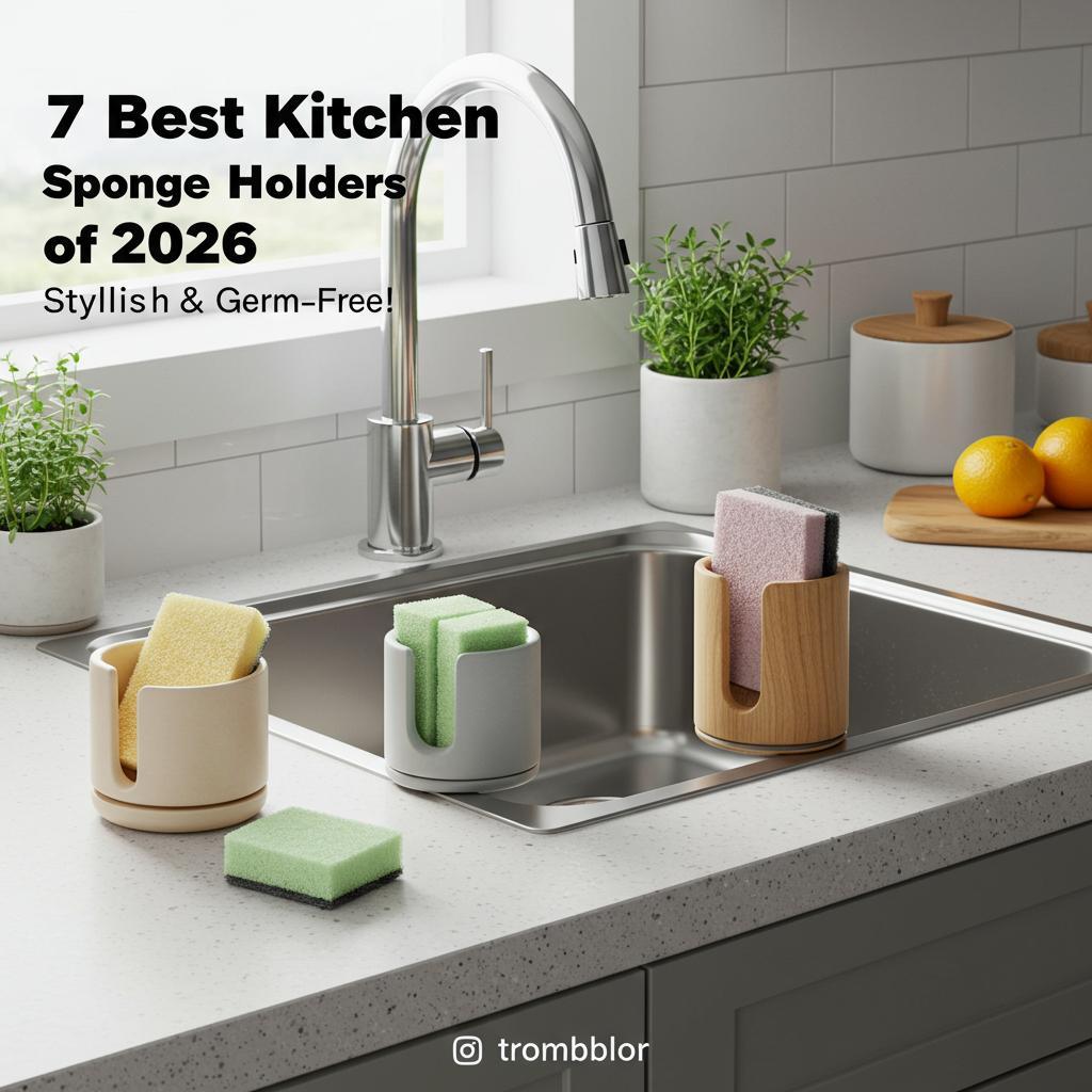 7 Best Kitchen Sponge Holders of 2026: Stylish & Germ-Free!
