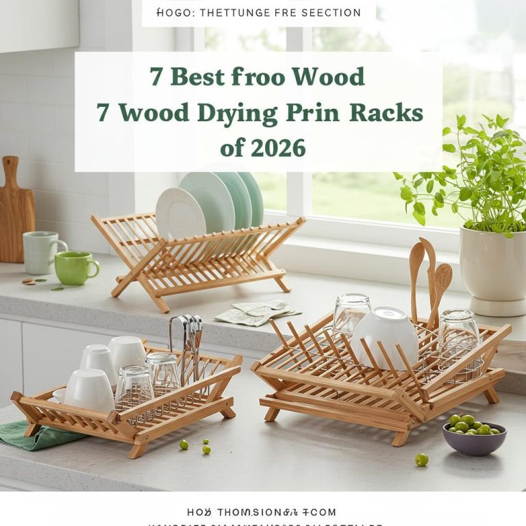 7 Best Wood Dish Drying Racks of 2026 (Eco-Friendly & Stylish)
