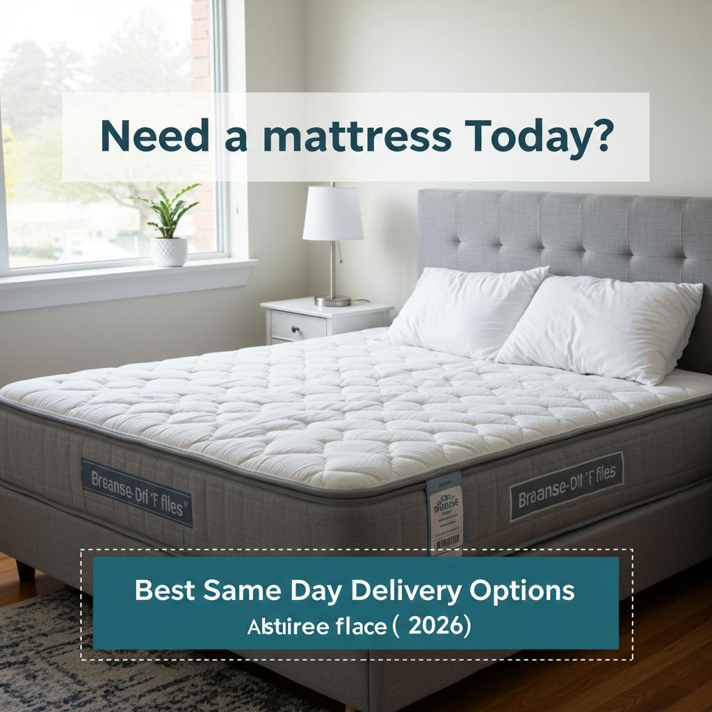 Need a Mattress Today? The Best Same Day Delivery Options (2026)