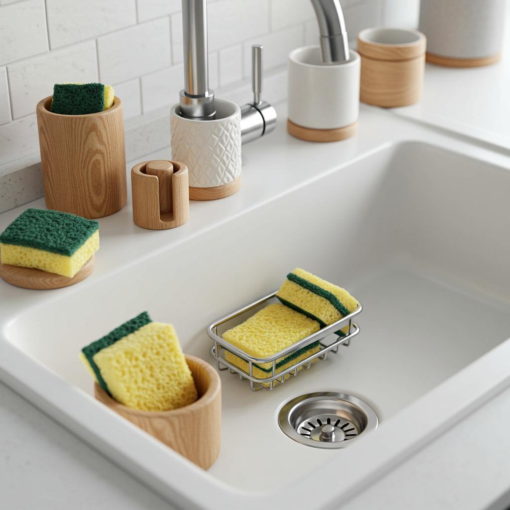9 Best Kitchen Sponge Holders for Sinks in 2026 (Stylish & Sanitary)