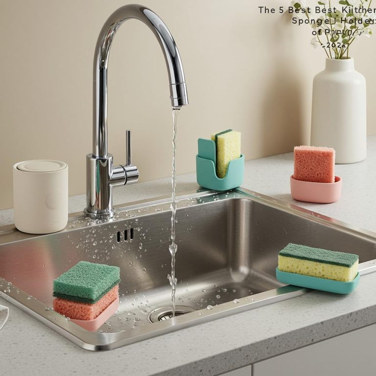 The 5 Best Kitchen Sponge Holders of 2026: Keep Your Sink Sparkling!