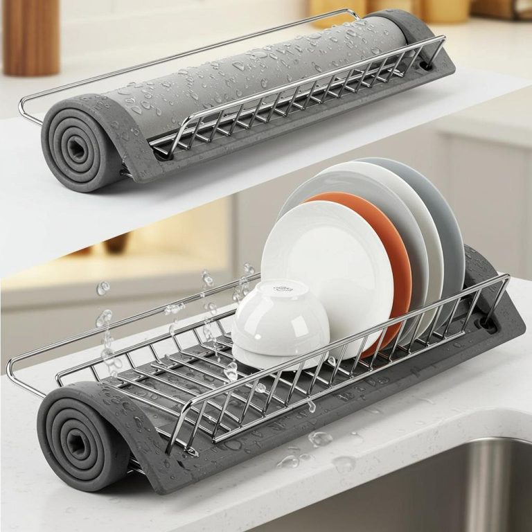 7 Best Roll Up Dish Drying Racks of 2026 (Tested & Reviewed)