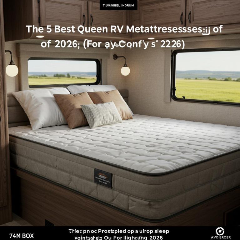 The 5 Best Queen RV Mattresses of 2026 (For a Comfy Night’s Sleep)