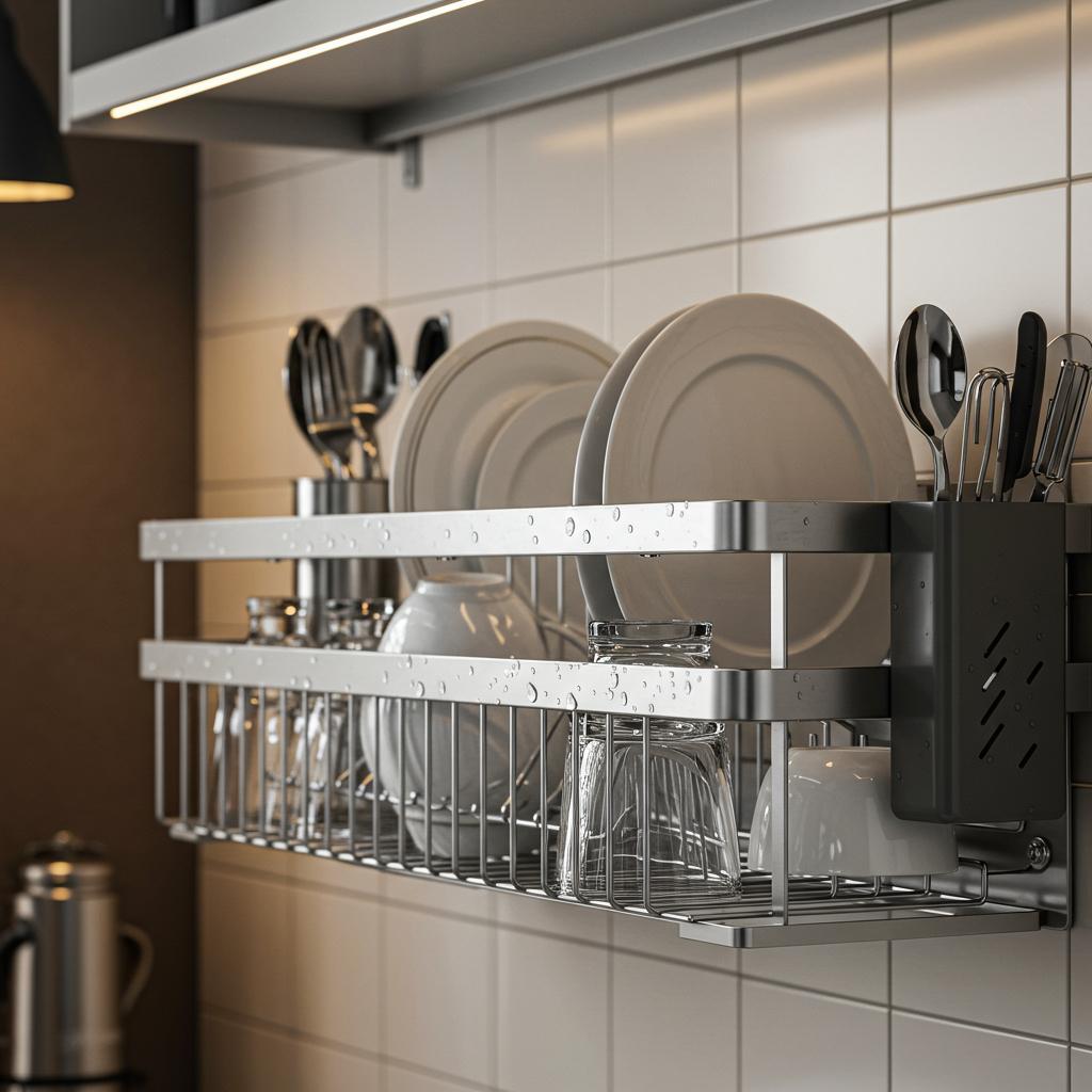 Best Wall Mounted Dish Drying Racks of 2026: Space-Saving Solutions