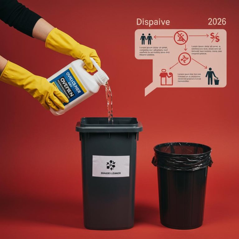 How to Safely Dispose of Break Up Oven Cleaner (2026 Guide)