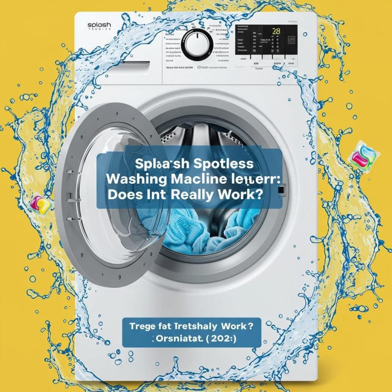 Splash Spotless Washing Machine Cleaner Review: Does It REALLY Work? (2026)