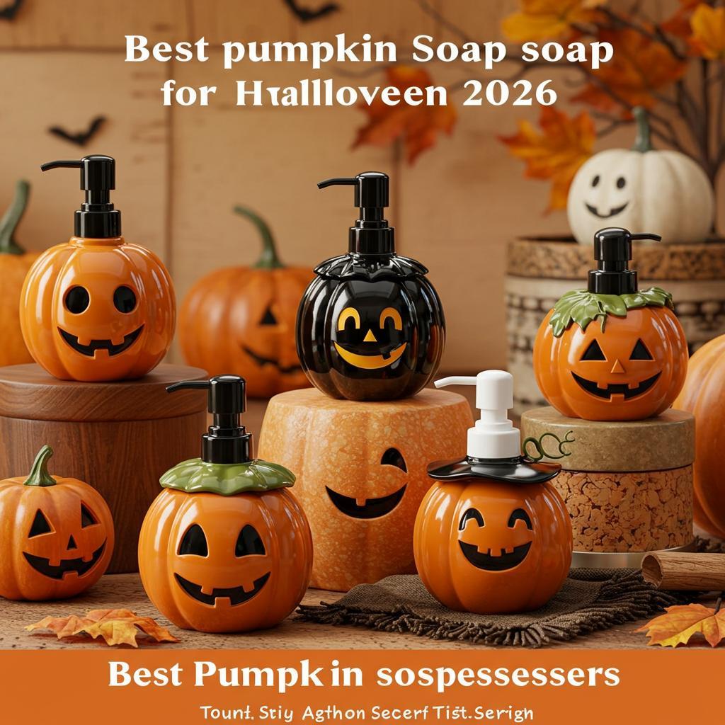 7 Best Pumpkin Soap Dispensers for a Spooktacular 2026