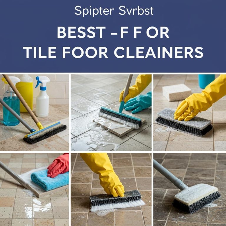 The Best Tile Floor Cleaners of 2026: Get Sparkling Floors!