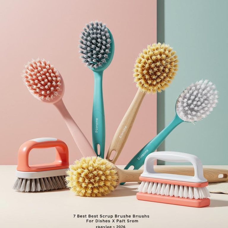 7 Best Scrub Brushes for Dishes in 2026 (Our Top Picks!)